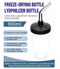 Lyophilizer flask (900 ml)