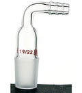 Adapter Vacuum/Inert Gas 90° 19/22 Joint 9mm Hose Connection