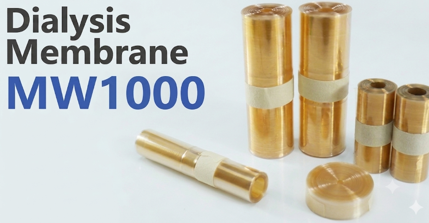 Dialysis Membrane, 2 meters, MW cutoff 1000