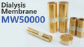 Dialysis Membrane, 33ft, MW cutoff 50000