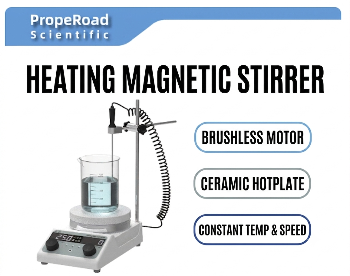 Heating magnetic stirrer