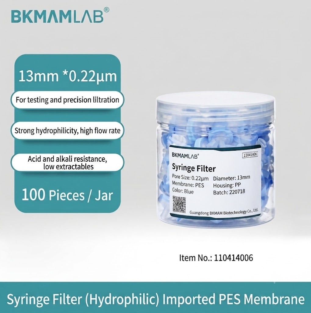 Syringe Filter 13mm, 0.22µm